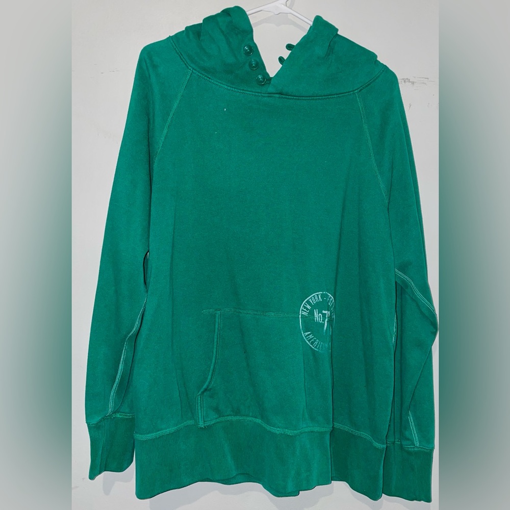 Green American Eagle Hoodie